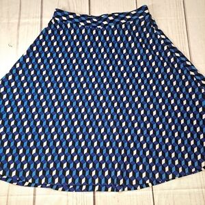 Eci New York Geometric Print Skirt Size S